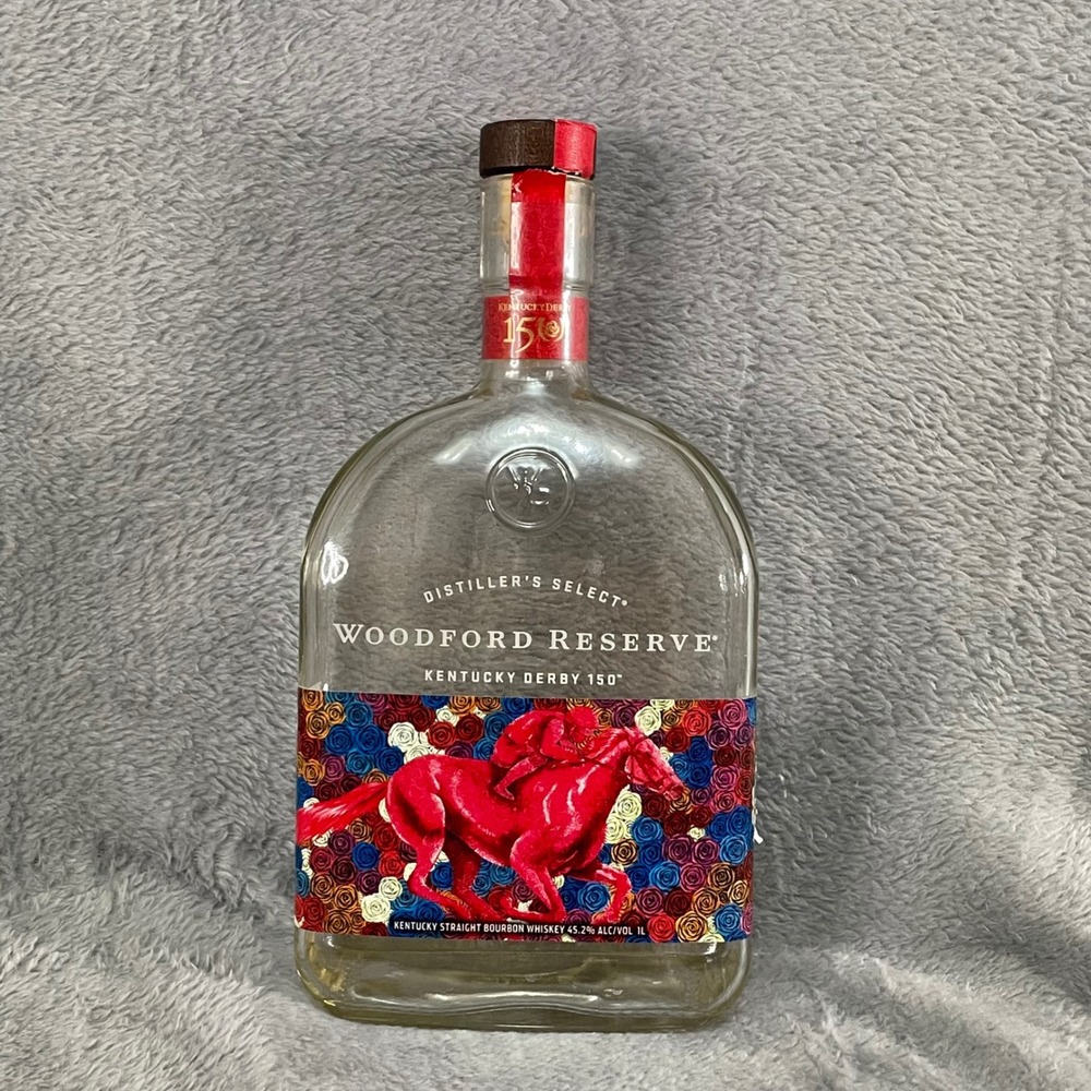 Woodford Reserve Kentucky Derby 150 Bottle 2024 Limited‎ Edition Empty Bar Decor